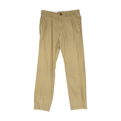 Khaki Solid Chino Pants