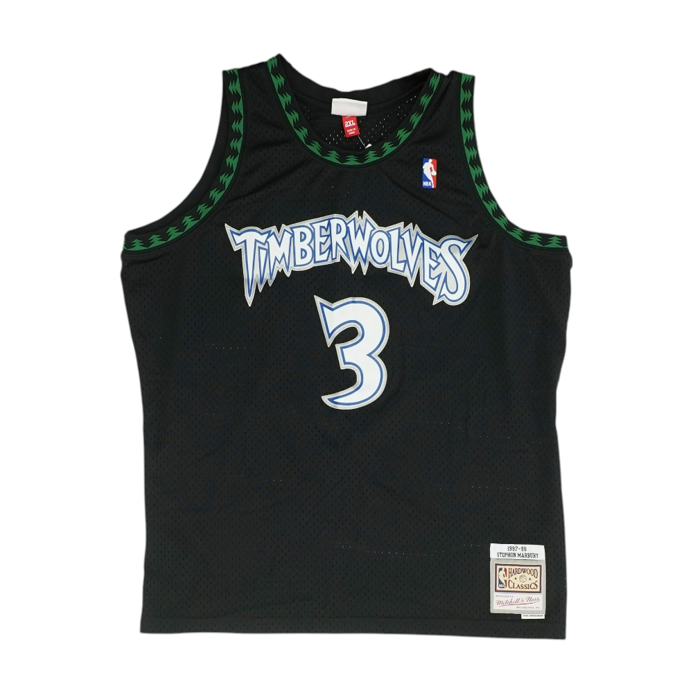Men's Black Minnesota Timberwolves Sleeveless Jersey