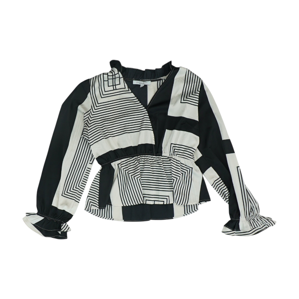 Black Striped Blouse