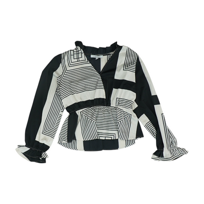 Black Striped Blouse