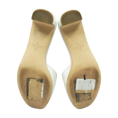 White Block Heels