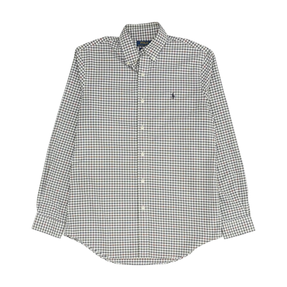 Multi Plaid Long Sleeve Button Down