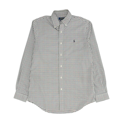 Multi Plaid Long Sleeve Button Down