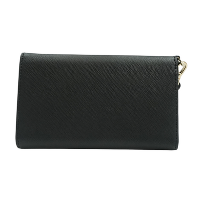 Black Continental Wallet