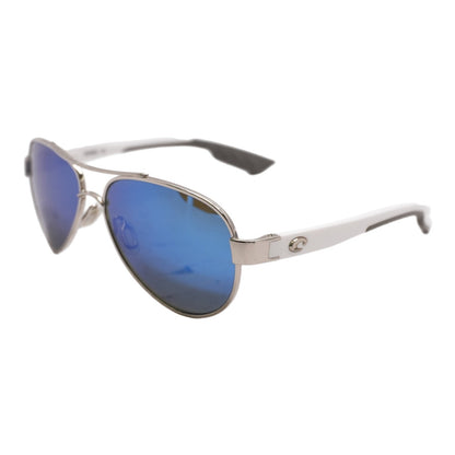 Silver Loreto Aviator Sunglasses