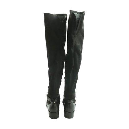Black Knee High Boots
