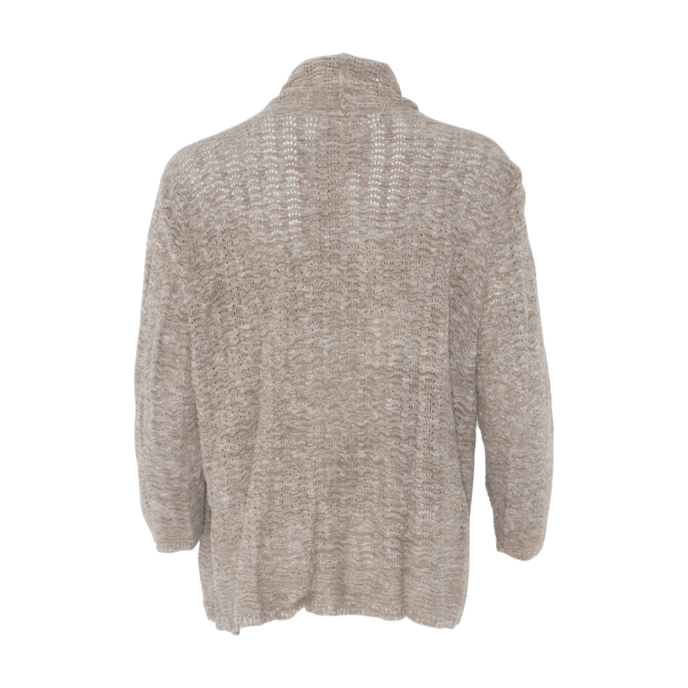 Brown Petite Cardigan Sweater