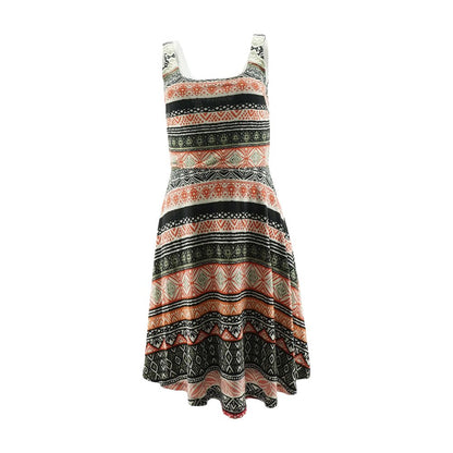 Multi Misc Midi Dress