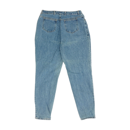 Blue Plus Size Regular Jeans
