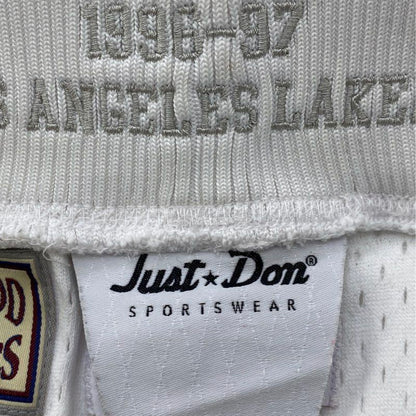 White x Mitchell & Ness Unkwn Exclusive Los Angeles Lakers Short