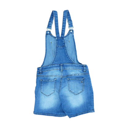 Blue Sleeveless One-Piece