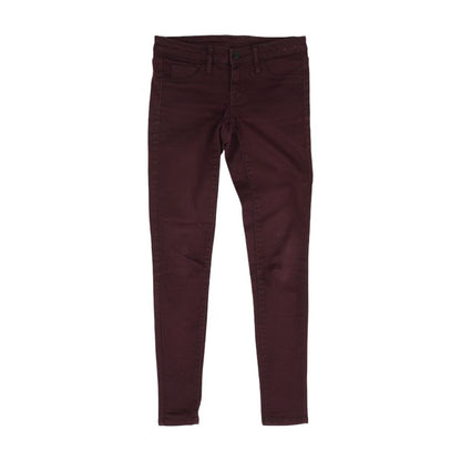 Purple Solid Jeans