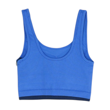 Blue Sports Bra