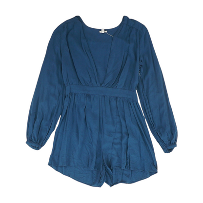 Navy Romper