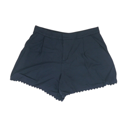 Navy Solid Chino Shorts