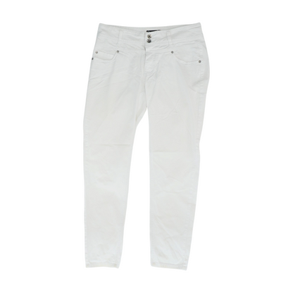 White Tapered Pants