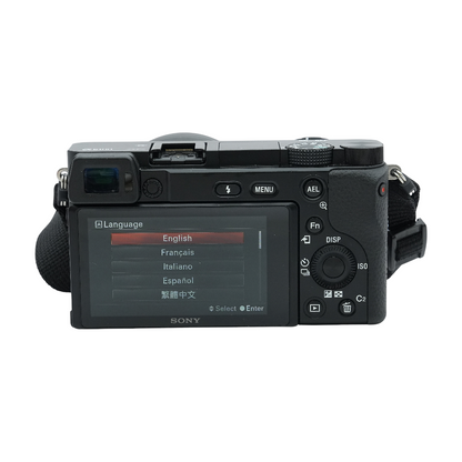 Alpha 6100 Mirrorless Camera with E 16-50mm f/3.5-5.6 Lens