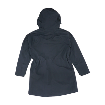 Black Solid Rain Jacket