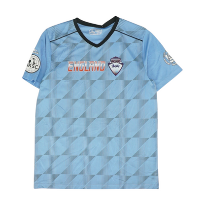 Men's Blue England Short Sleeve Jersey