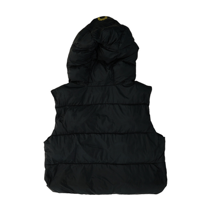 Black Solid Active Vest