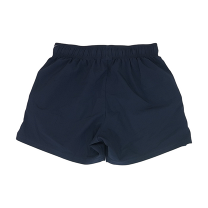 Navy Solid Active Shorts