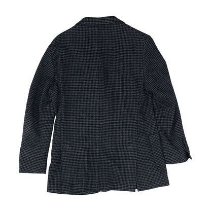 Gray Houndstooth Blazer