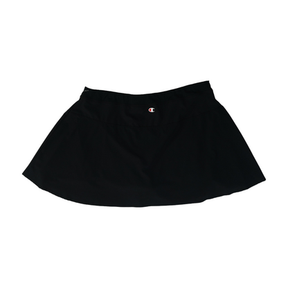 Black Plus Mini Skort