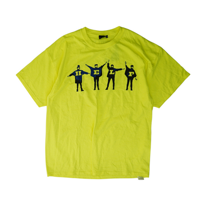 Neon Yellow Graphic T-Shirt
