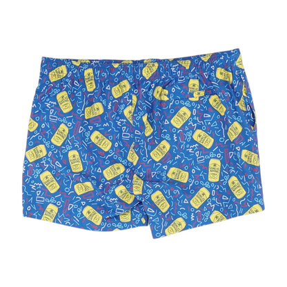 Blue Graphic Swim Bottom