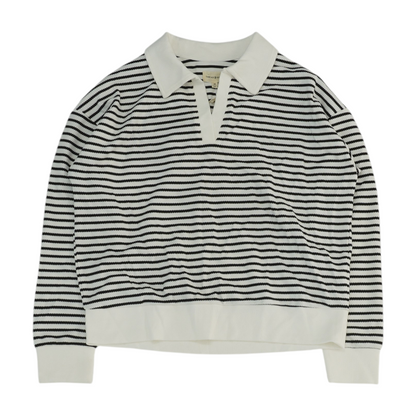 Black Striped Blouse