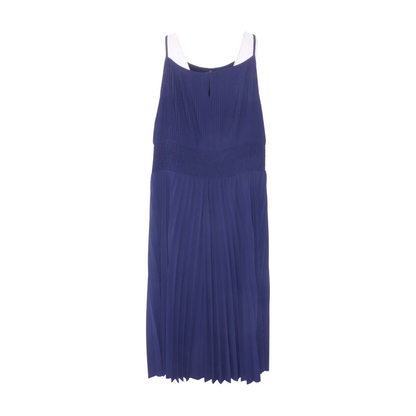 Navy Plus Midi Dress