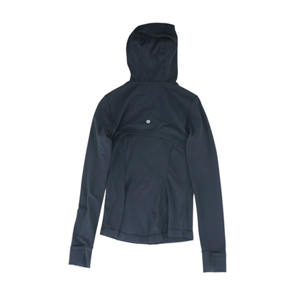 Black Solid Active Jacket