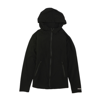Black Solid Active Jacket
