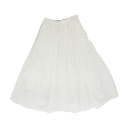 White Midi Skirt