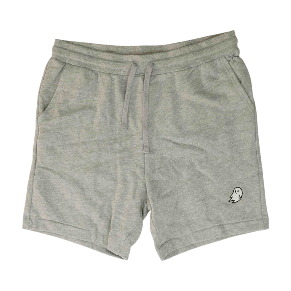 Gray Solid Active Shorts