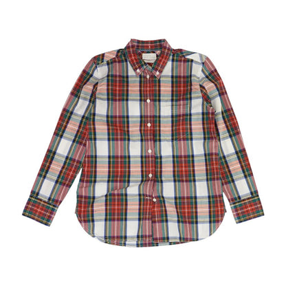 Multi Plaid Button Down