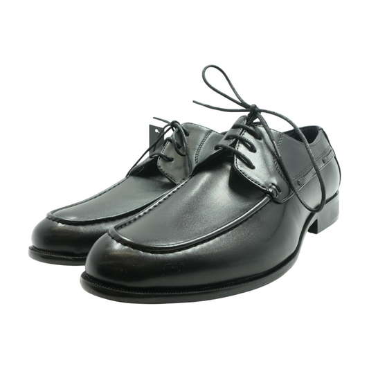Black Lace-Up Dress Shoes