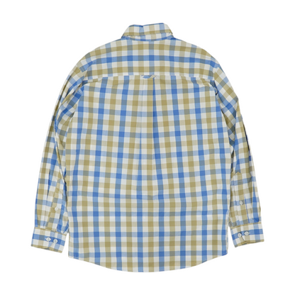 Multi Check Long Sleeve Button Down