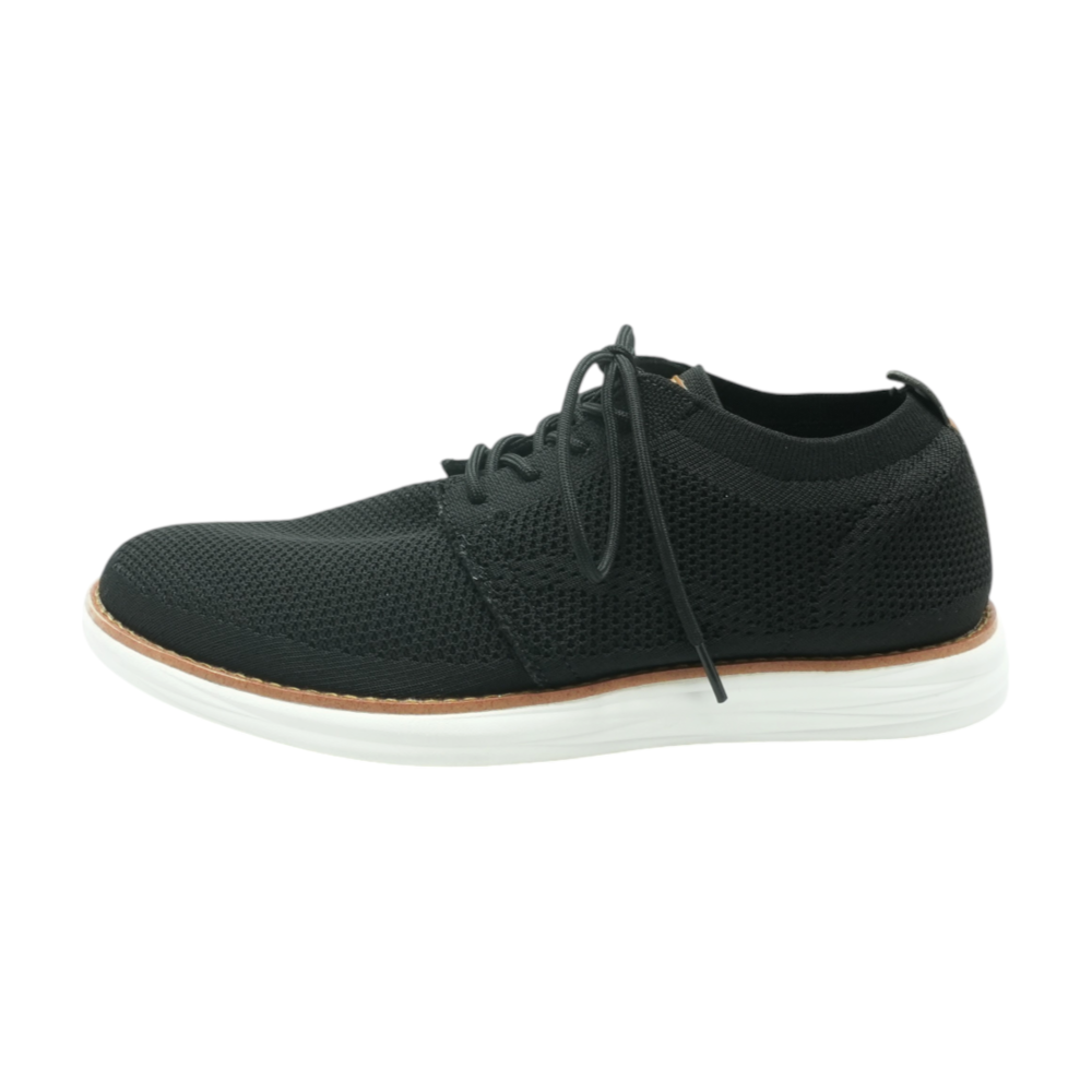 Black Lace-Up Dress Shoes