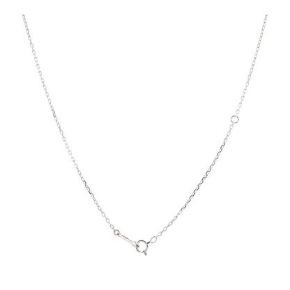 1/10 ctw 18K White Gold Diamond Pendant Necklace
