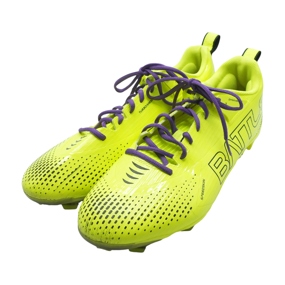 Neon Yellow Low-Top Athletic Shoes