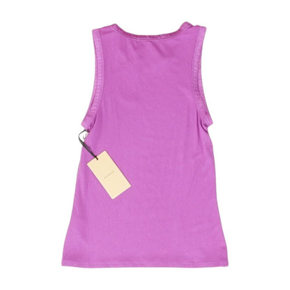 Purple Solid Tank Top