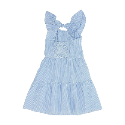 Blue Striped Dress