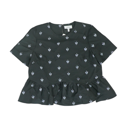 Black Print Blouse