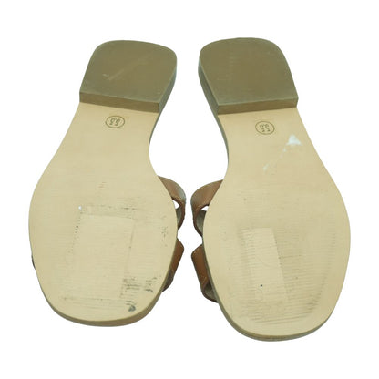 Brown Flat Sandals