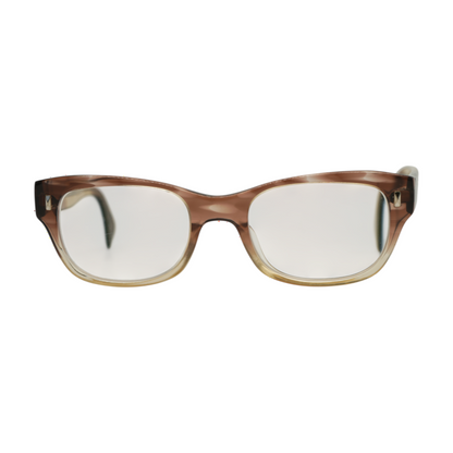 Brown Wacks Rectangle Prescription Eyewear