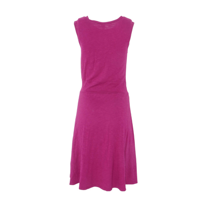 Magenta Midi Dress