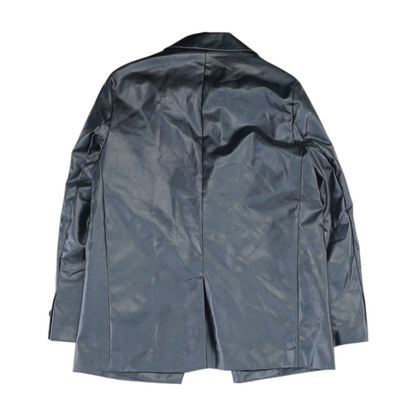 Black Solid Blazer