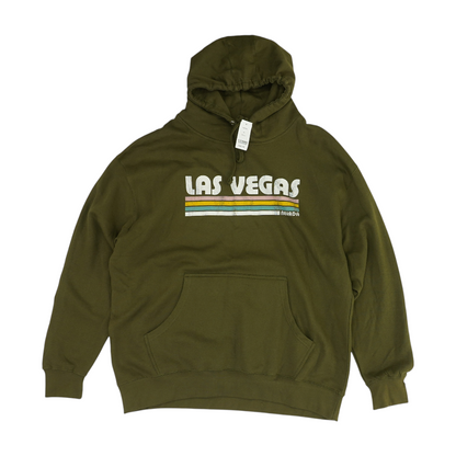Green Plus Solid Hoodie Pullover