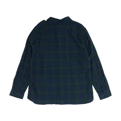 Multi Plaid Flannel Button Down